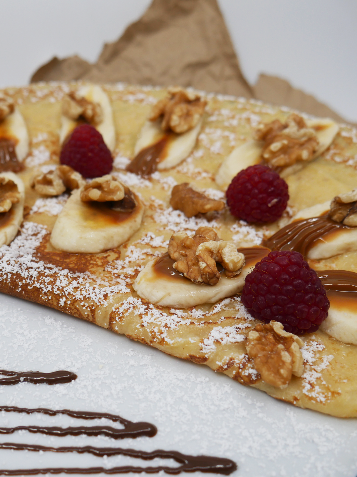 Crepe con Dulce de Leche